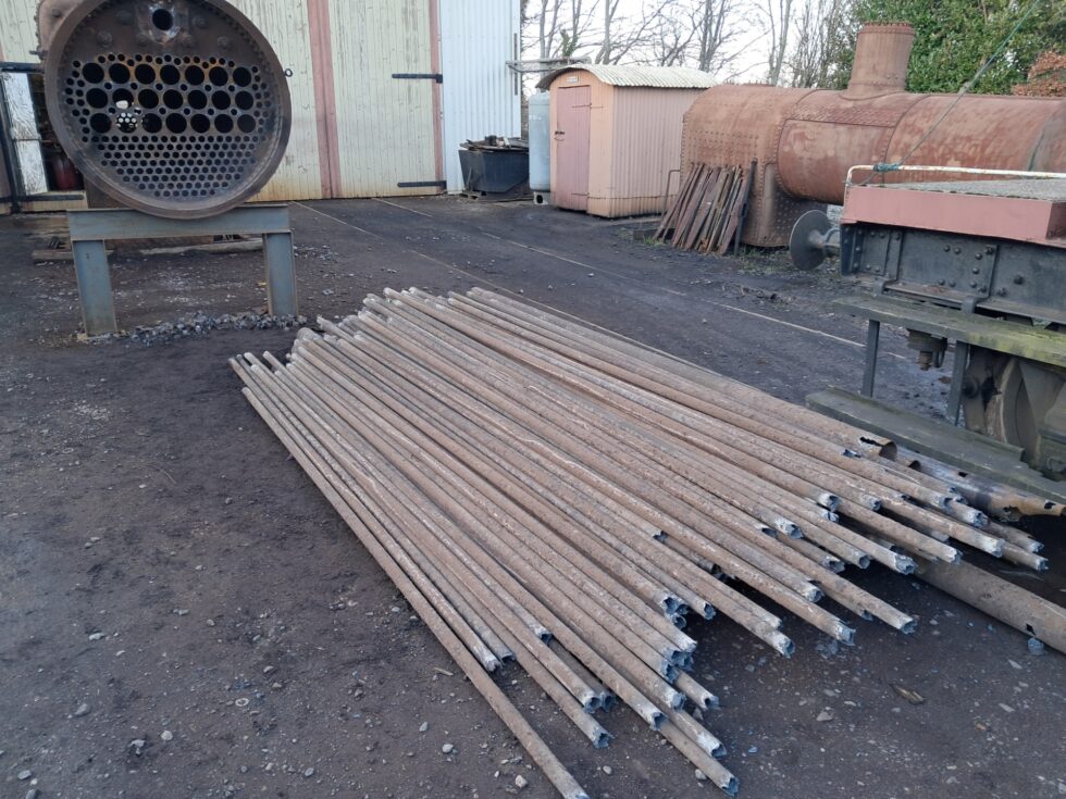 80064 restoration: Flue tubes are out