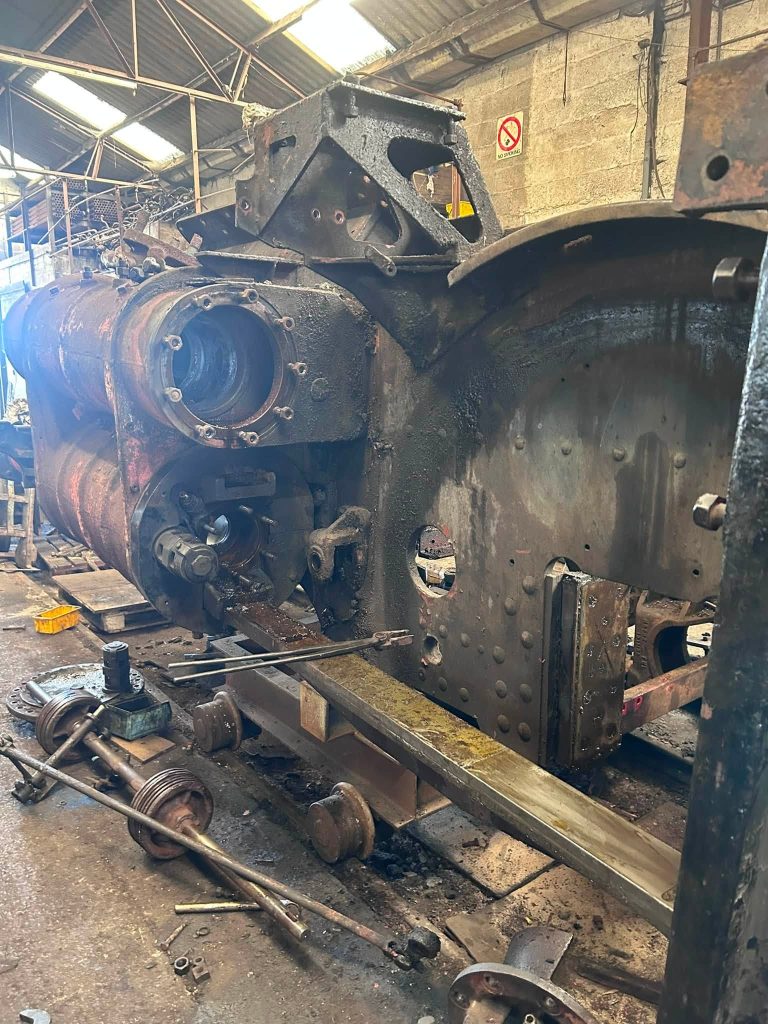 80064 restoration: WSRA Standard 4, 80064 Chassis Restoration Moves Forward