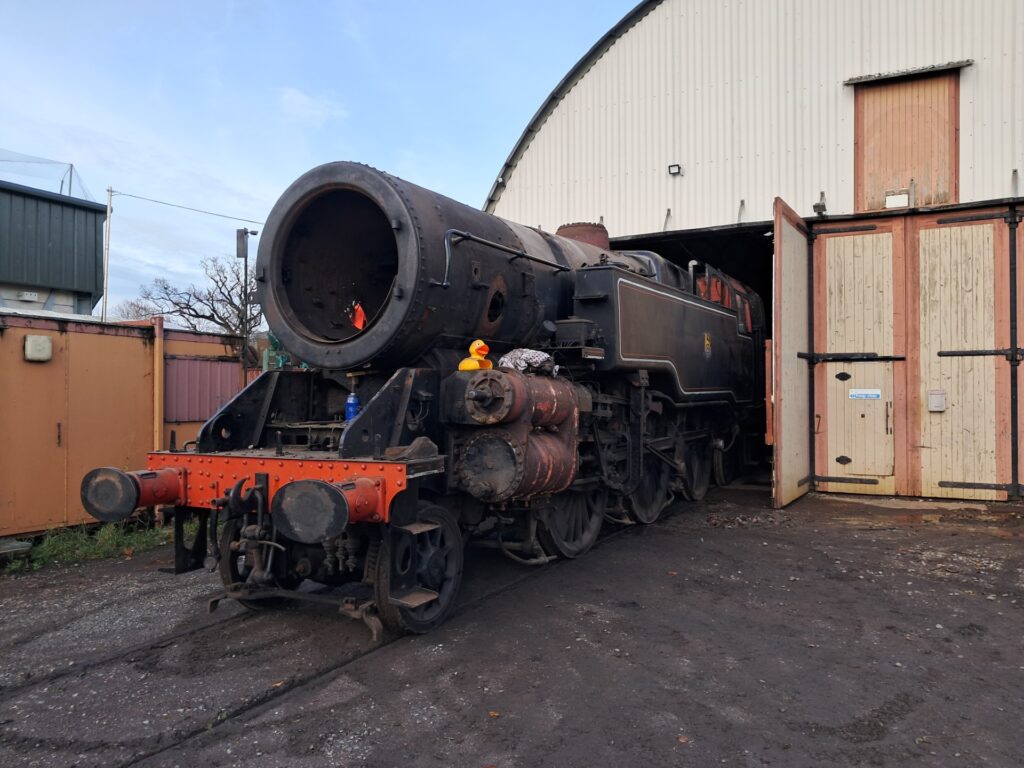 80064 restoration: The big boiler lift