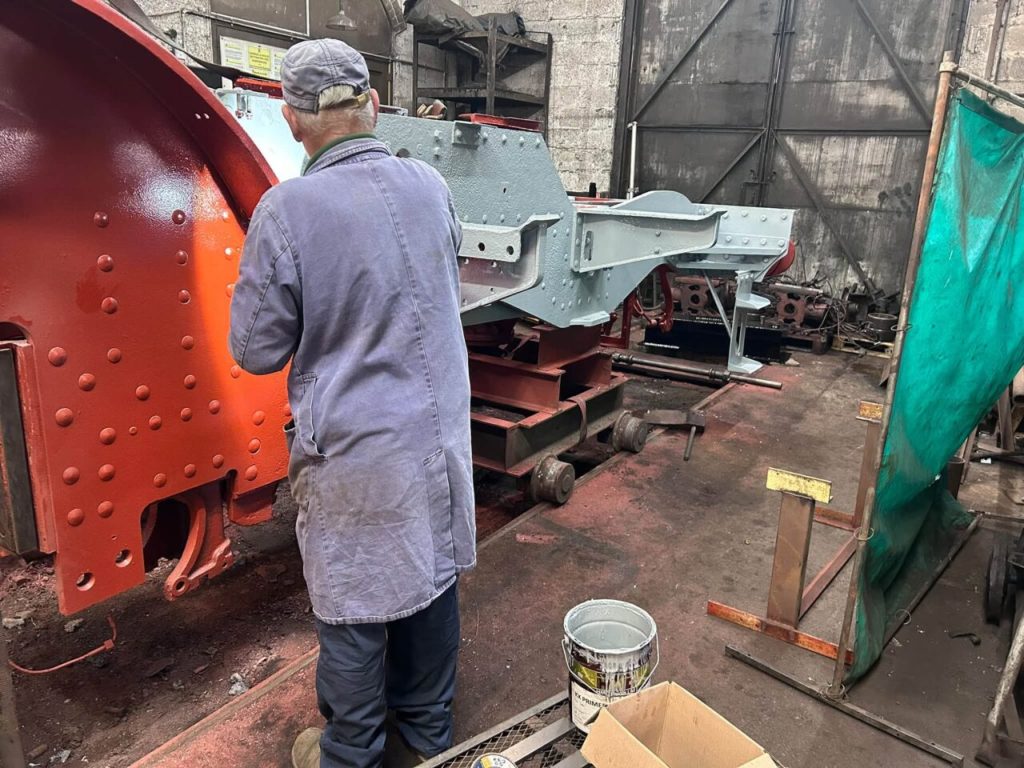 80064 restoration: 80064 Restoration Update – Great Progress Despite the Wind