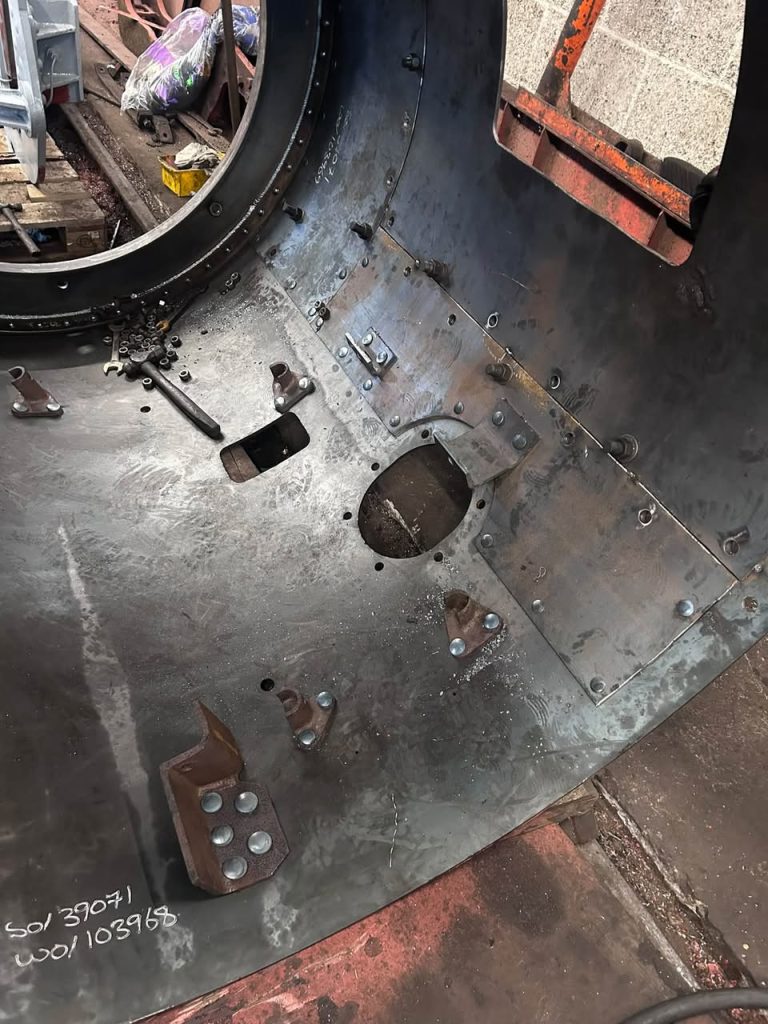 80064 restoration: 80064 Restoration Update – Great Progress Despite the Wind