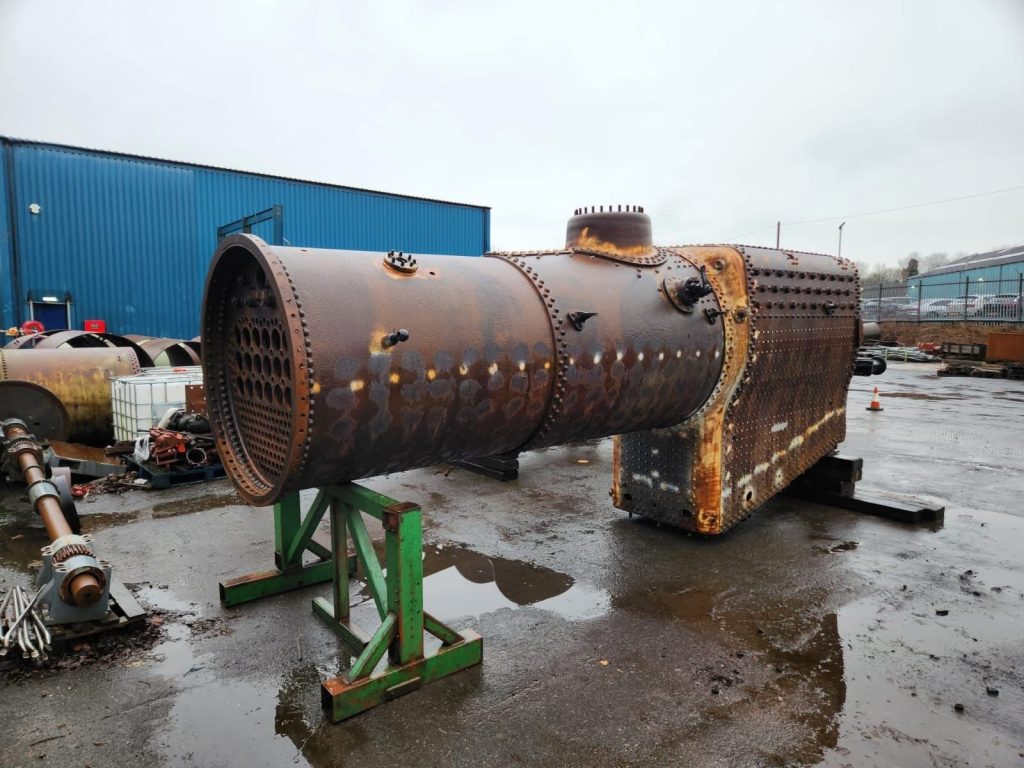 80064 restoration: 80064 BOILER ARRIVES SAFELY AT RILEYS