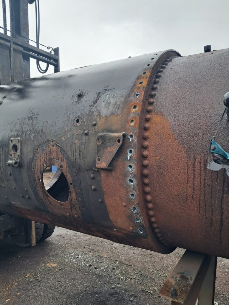 80064 restoration: The Smoke box is out